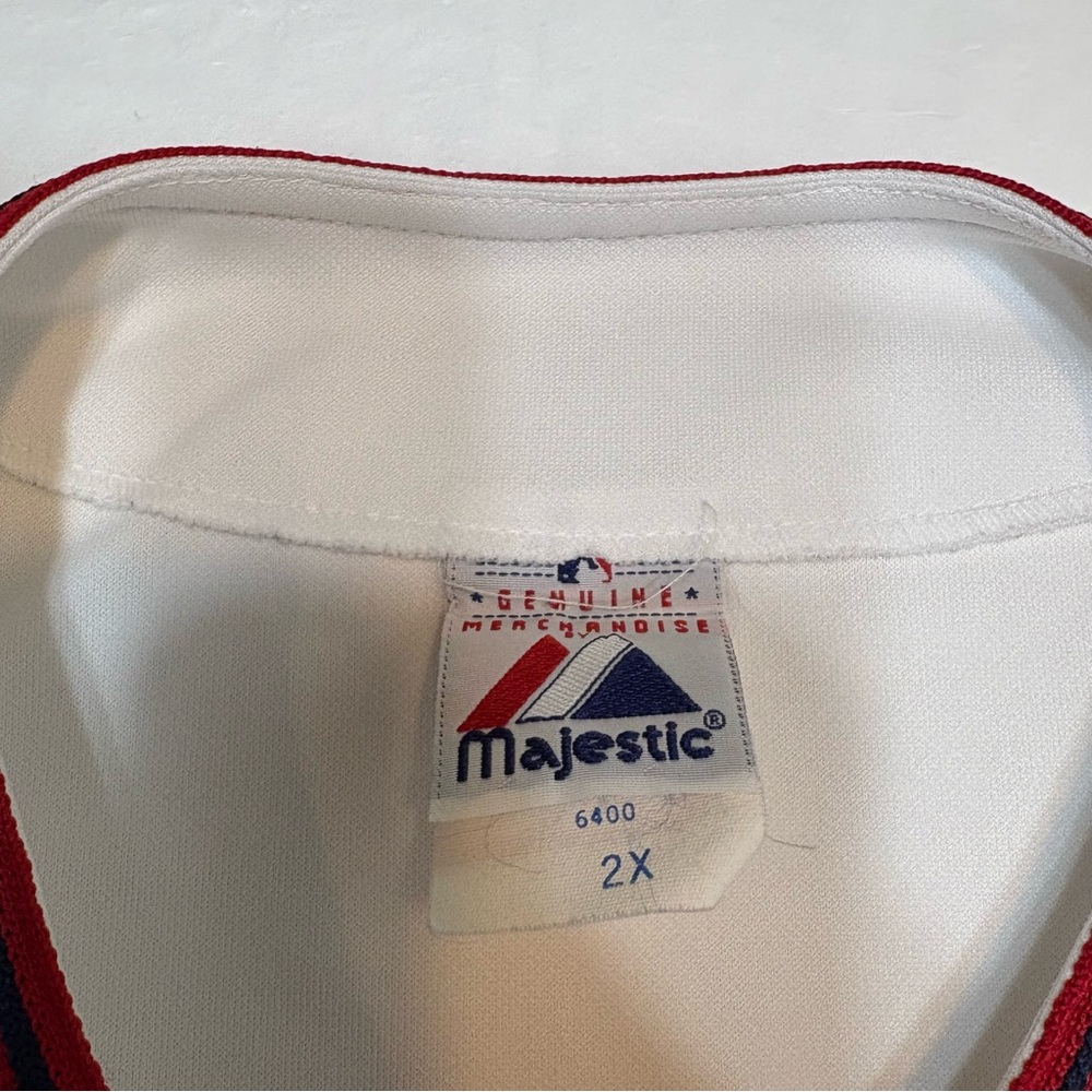 Majestic Washington Nationals White Jersey Men’s 2X - Picture 5 of 10